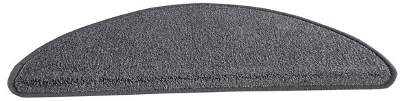 Vopi Nášlapy na schody Messina šedá půlkruh, samolepící - 24x65 půlkruh (rozměr včetně ohybu)