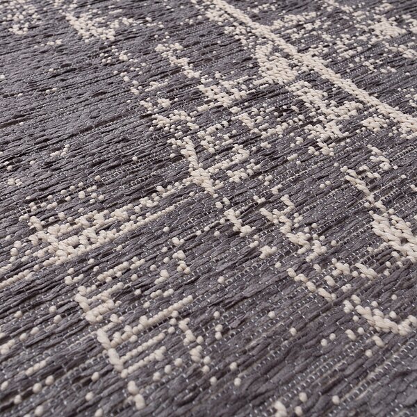 Koberec Velvet beige/dark grey 200x290cm
