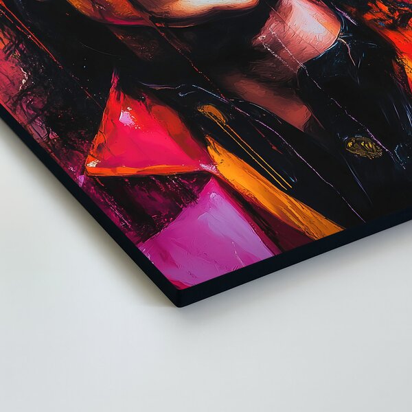 DUBLEZ | Barevný pop art portrét - Michael Jackson | UV tisk, Premium