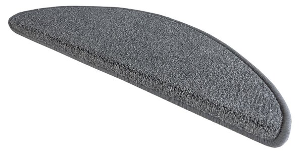 Vopi Nášlapy na schody Messina šedá půlkruh, samolepící - 24x65 půlkruh (rozměr včetně ohybu)