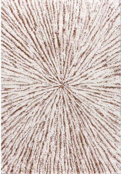 Koberec Softness krémová/hnědá 200x290cm