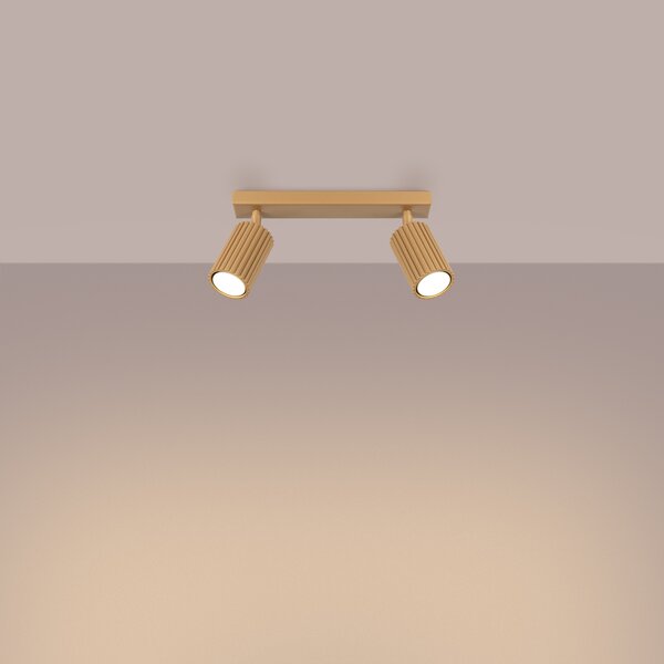 Sollux Lighting Stropní svítidlo KARBON 2 zlaté