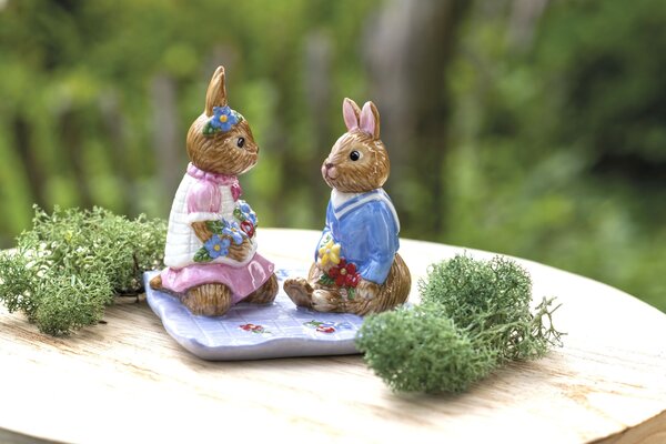 Villeroy & Boch 14-8662-6333 Figurka Bunny Tales Picnic