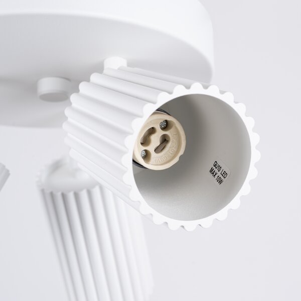 Sollux Lighting Stropní svítidlo KARBON 3P bílé