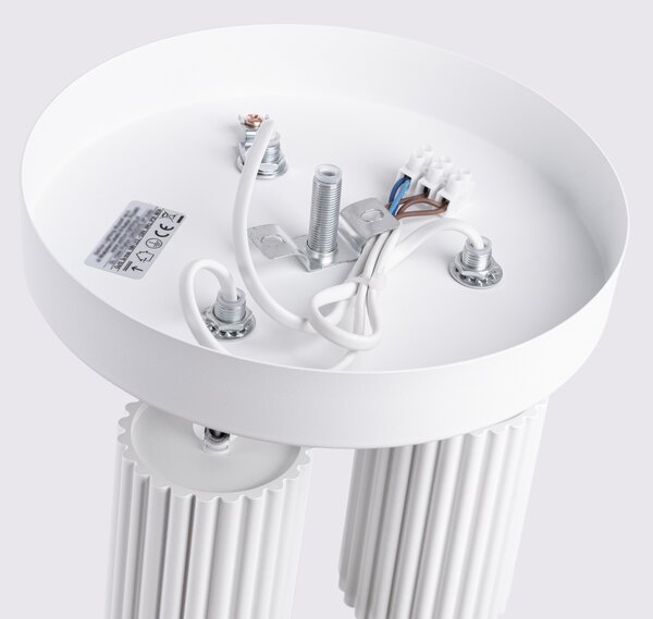 Sollux Lighting Stropní svítidlo KARBON 3P bílé