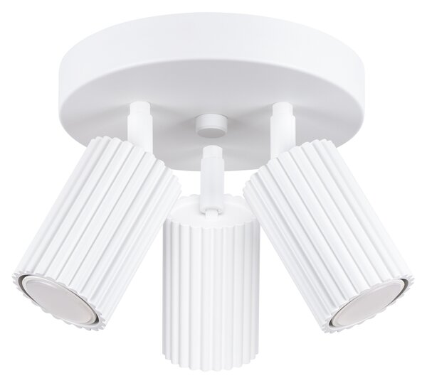Sollux Lighting Stropní svítidlo KARBON 3P bílé