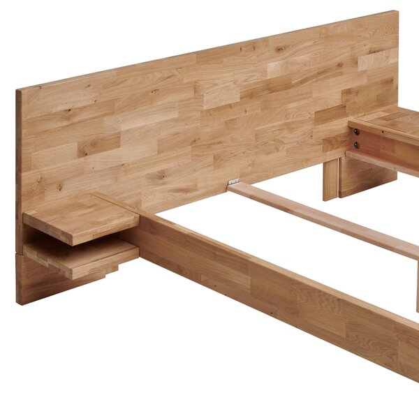 POSTEL, 200/200 cm, divoký dub MID.YOU - Manželské postele, Online Only