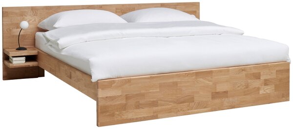 POSTEL, 200/200 cm, divoký dub MID.YOU - Manželské postele, Online Only
