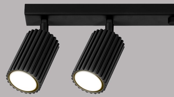 Sollux Lighting Stropní svítidlo KARBON 6L černé