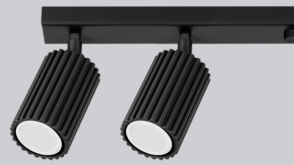 Sollux Lighting Stropní svítidlo KARBON 6L černé