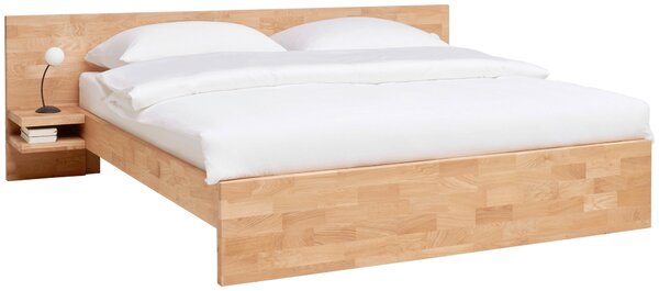 POSTEL, 180/200 cm, jádrový buk MID.YOU - Manželské postele, Online Only