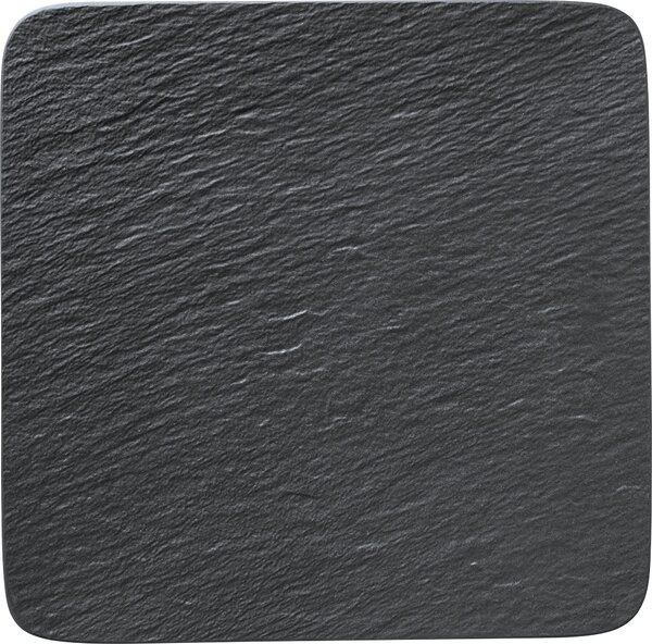 Villeroy & Boch 10-4239-2680 Servírovací talíř Manufacture Rock čtvercový 32,5 cm