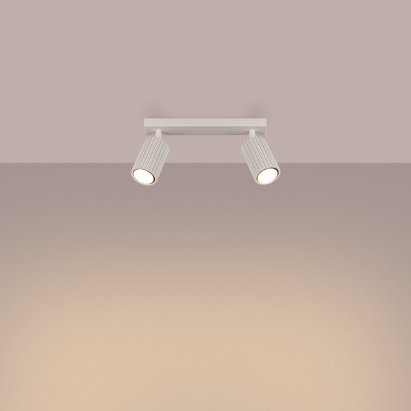 Sollux Lighting Stropní svítidlo KARBON 2 béžové