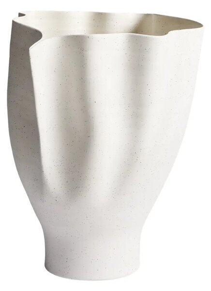 -30 % Dny Marianne - Kave Home Krémová keramická váza Nilea 34 cm