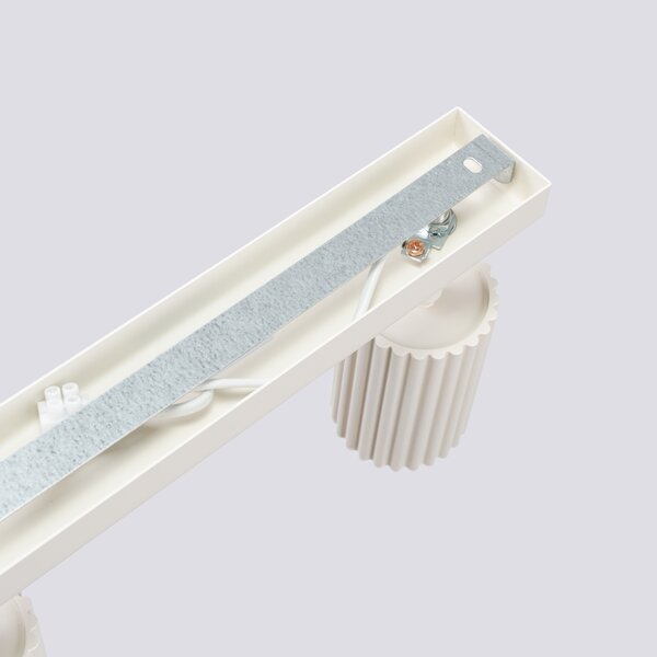 Sollux Lighting Stropní svítidlo KARBON 4L béžové barvy