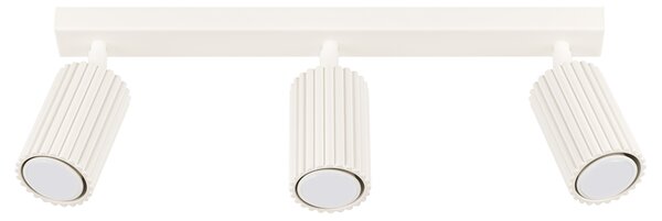 Sollux Lighting Stropní svítidlo KARBON 3L béžové barvy