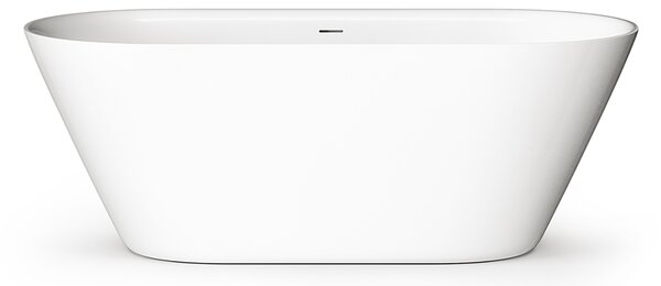 Roth Volně stojící vana z litého mramoru LINEA STONE WHITE Varianta: rozměry: 167x72,5 cm - (LINEA STONE WHITE - 5261000)