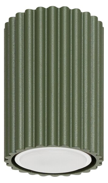 Sollux Lighting Stropní svítidlo KARBON 10 olivově zelené