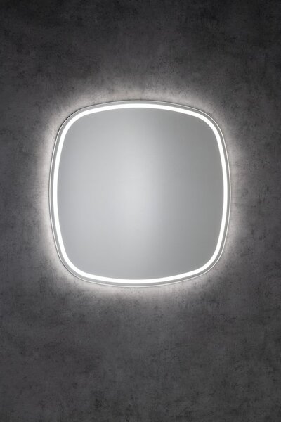 Sapho Sapho, BUTO zrcadlo s LED osvětlením 80x80cm, BU080
