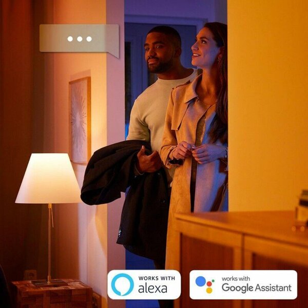 PHILIPS HUE Hue White and Color Ambiance Bluetooth LED žárovka E14 87195143566106W 470lm 2000-6500K RGB