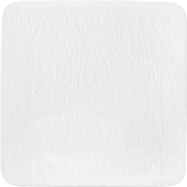 Villeroy & Boch 10-4240-2680 Servírovací talíř Manufacture Rock Blanc čtvercový 32 cm