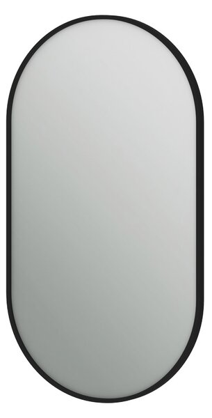 Zrcadlo Lavedo Simple Oval Black 50×80 / 60×90 – černý hliníkový rám | Lavedo by Aplomo Rozměr: 50cm