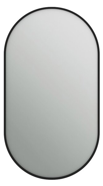 Zrcadlo Lavedo Simple Oval Black 50×80 / 60×90 – černý hliníkový rám | Lavedo by Aplomo Rozměr: 50cm