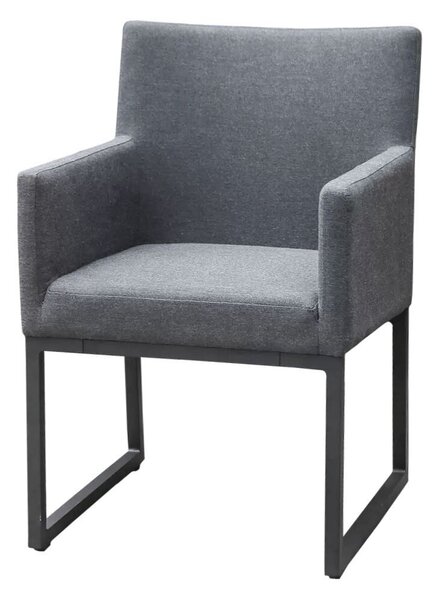 Sunfun Aria Zahradní křeslo, 64 × 54 × 84 cm, hliník, textil, antracit
