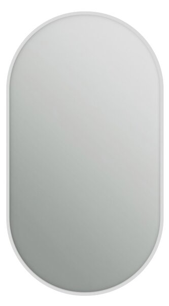 Zrcadlo Lavedo Simple Oval White 50×80 / 60×90 – bílý hliníkový rám | Lavedo by Aplomo Rozměr: 50cm