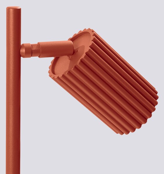 Sollux Lighting Stolní lampa KARBON červená okrová