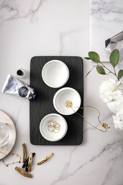 Villeroy & Boch 10-4264-9023 Misky na omáčky a dipy NewMoon s podnosem 4 díly