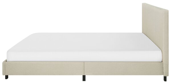 Postel Tkanina ALBI 180 x 200 cm Béžová