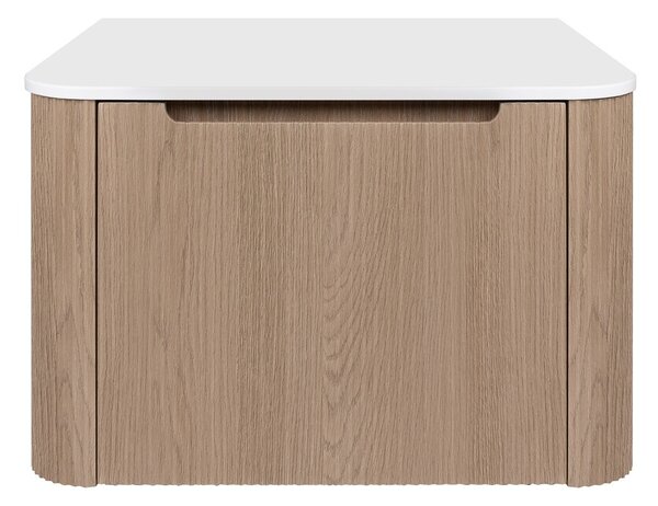 Oltens Hamnes skříňka 60x46x39 cm pod umyvadlo závěsná dub 60022060