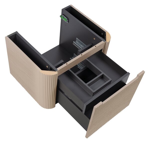 Oltens Hamnes skříňka 60x46x39 cm pod umyvadlo závěsná dub 60022060