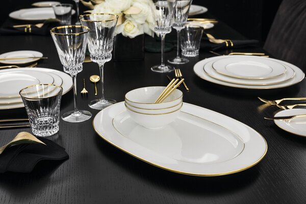 Villeroy & Boch 10-4653-2940 Servírovací talíř /mísa Anmut Gold 28,5 x 41 cm