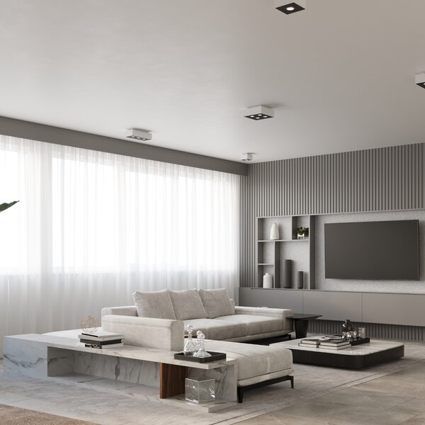 Sollux Lighting Stropní svítidlo MONO 1 bílé