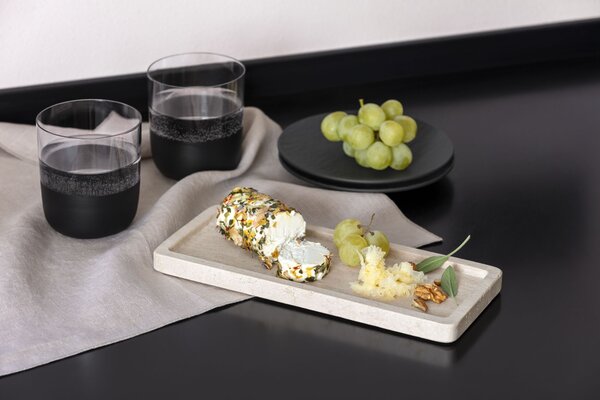 Villeroy & Boch 10-1375-2906 Servírovací talíř Manufacture Travertine 28,2 x 40,5 cm