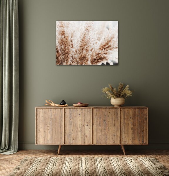 Impresi Obraz Suchá tráva skandinávský styl - 70 x 50 cm