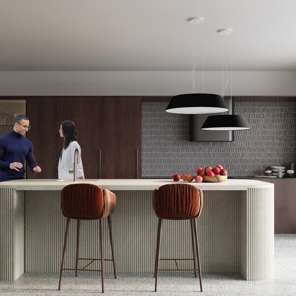 Sollux Lighting Stropní svítidlo VEGA 60 černé