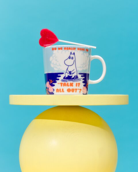 Arabia Hrnek Moomin Talk it all Out 0,4l