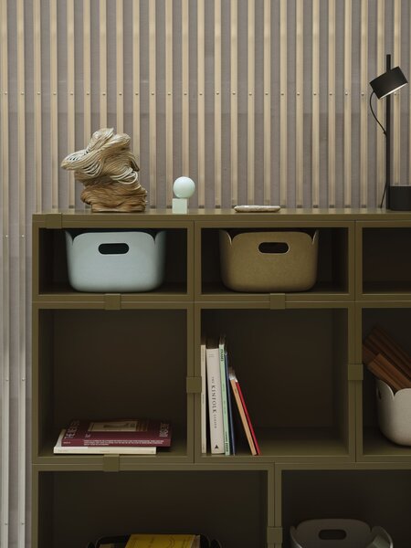 Muuto REEBAS28S12 Úložný koš Restore 28 x 28 cm pískový
