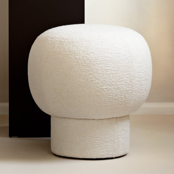 Norr 11 designové stoličky LIÈGE Pouf - látka kat. Barnum