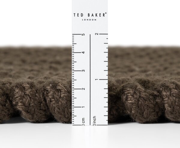 Ted Baker, Kusový koberec Ted Baker Southwark 106407 Braun, 120x170, hnědá, chodba / předsíň