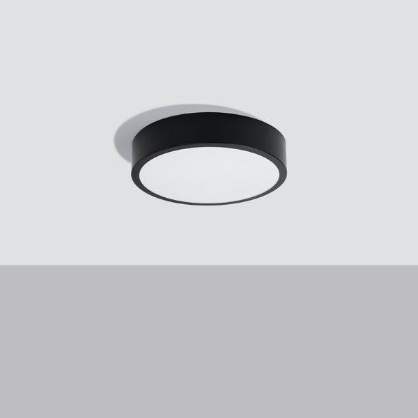 Sollux Lighting Stropní svítidlo ONYX 30 černá LED 3000K