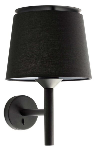 Faro Savoy E27 nástěnné svítidlo Černá