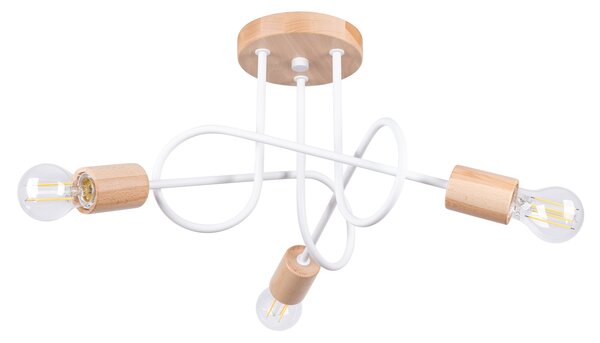 Sollux Lighting Lustr EMBER 3 bílý