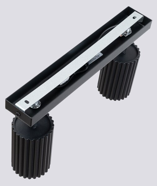 Sollux Lighting Stropní svítidlo KARBON 2 černé
