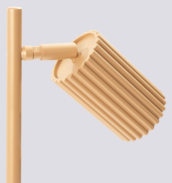 Sollux Lighting Stolní lampa KARBON zlatá
