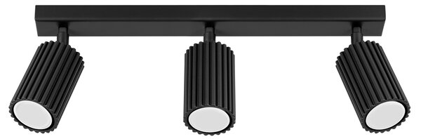 Sollux Lighting Stropní svítidlo KARBON 3L černé