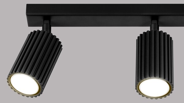 Sollux Lighting Stropní svítidlo KARBON 3L černé